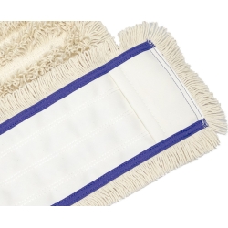Mop płaski 40cm FLIPPER BASIC InterTom bawełna ecru / kieszeń (opak.50szt.)